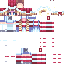 Minecraft skin texture, 64x64 pixels