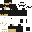 Minecraft skin texture, 64x64 pixels