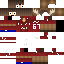 Minecraft skin texture, 64x64 pixels