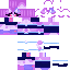 Minecraft skin texture, 64x64 pixels