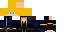 Minecraft skin texture, 64x32 legacy pixels