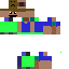 Minecraft skin texture, 64x64 pixels