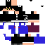 Minecraft skin texture, 64x64 pixels