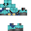 Minecraft skin texture, 64x64 pixels