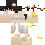 Minecraft skin texture, 64x64 pixels