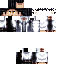 Minecraft skin texture, 64x64 pixels