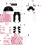 Minecraft skin texture, 64x64 pixels