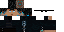 Minecraft skin texture, 64x32 legacy pixels