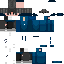 Minecraft skin texture, 64x64 pixels