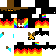 Minecraft skin texture, 64x64 pixels