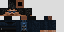 Minecraft skin texture, 64x32 legacy pixels