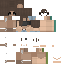 Minecraft skin texture, 64x64 pixels