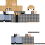 Minecraft skin texture, 64x64 pixels