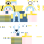 Minecraft skin texture, 64x64 pixels