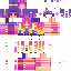Minecraft skin texture, 64x64 pixels