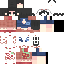 Minecraft skin texture, 64x64 pixels