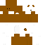 Minecraft skin texture, 64x64 pixels