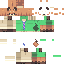 Minecraft skin texture, 64x64 pixels