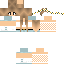Minecraft skin texture, 64x64 pixels