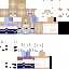 Minecraft skin texture, 64x64 pixels