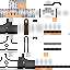 Minecraft skin texture, 64x64 pixels