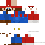 Minecraft skin texture, 64x64 pixels