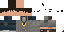 Minecraft skin texture, 64x32 legacy pixels