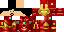 Minecraft skin texture, 64x32 legacy pixels