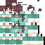 Minecraft skin texture, 64x64 pixels