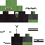 Minecraft skin texture, 64x64 pixels