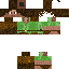 Minecraft skin texture, 64x64 pixels