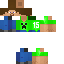 Minecraft skin texture, 64x64 pixels