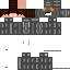 Minecraft skin texture, 64x64 pixels
