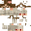 Minecraft skin texture, 64x64 pixels