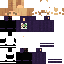 Minecraft skin texture, 64x64 pixels