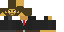 Minecraft skin texture, 64x32 legacy pixels