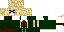 Minecraft skin texture, 64x32 legacy pixels