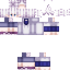 Minecraft skin texture, 64x64 pixels
