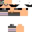 Minecraft skin texture, 64x64 pixels