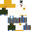 Minecraft skin texture, 64x64 pixels