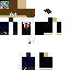 Minecraft skin texture, 64x64 pixels