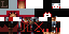Minecraft skin texture, 64x32 legacy pixels