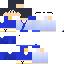 Minecraft skin texture, 64x64 pixels