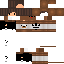 Minecraft skin texture, 64x64 pixels