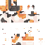 Minecraft skin texture, 64x64 pixels