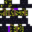 Minecraft skin texture, 64x64 pixels
