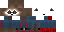 Minecraft skin texture, 64x32 legacy pixels