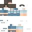 Minecraft skin texture, 64x64 pixels