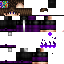 Minecraft skin texture, 64x64 pixels
