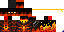 Minecraft skin texture, 64x32 legacy pixels